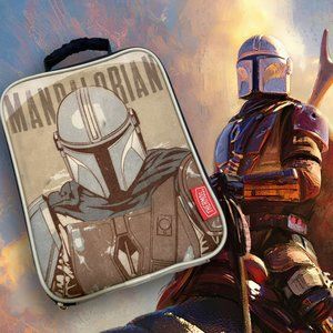 Star Wars Mandalorian Upright Insulated Zip Lunchbox